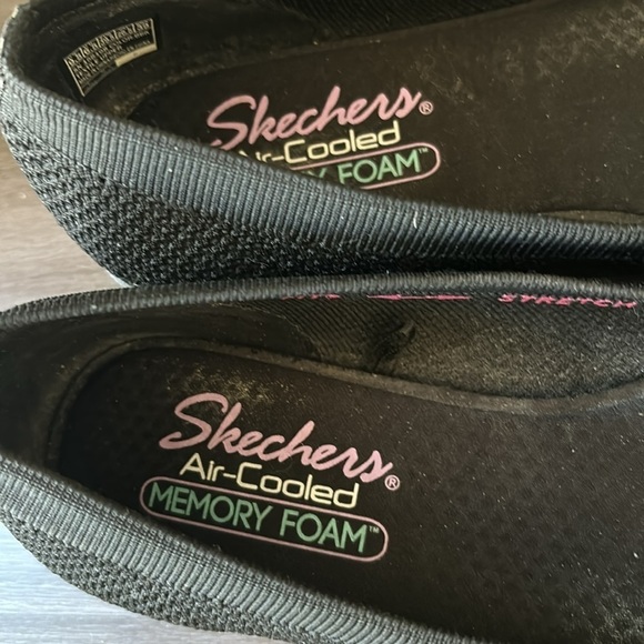 Skechers Cleo Sport On the Move Black Flat Slip On Memory Foam Size 9.5 - Picture 7 of 9